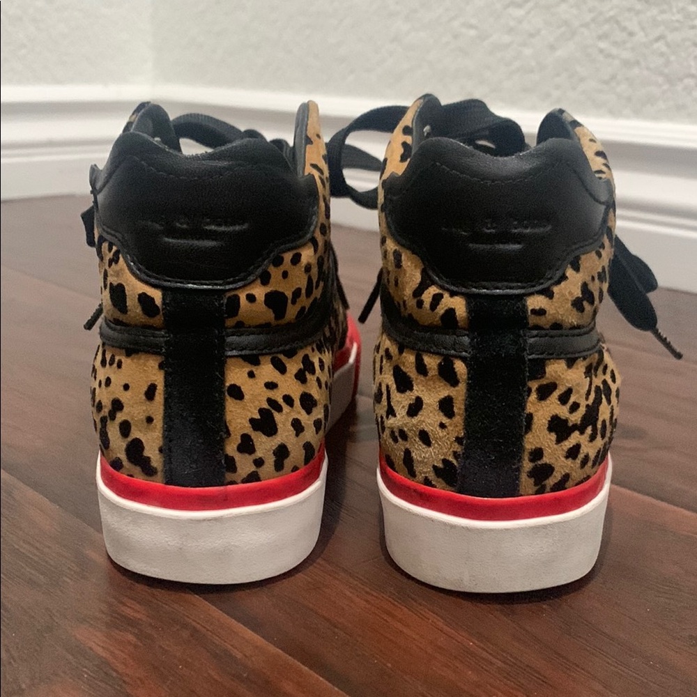 Rag&Bone Leopard Print High-Top Sneakers - image 3